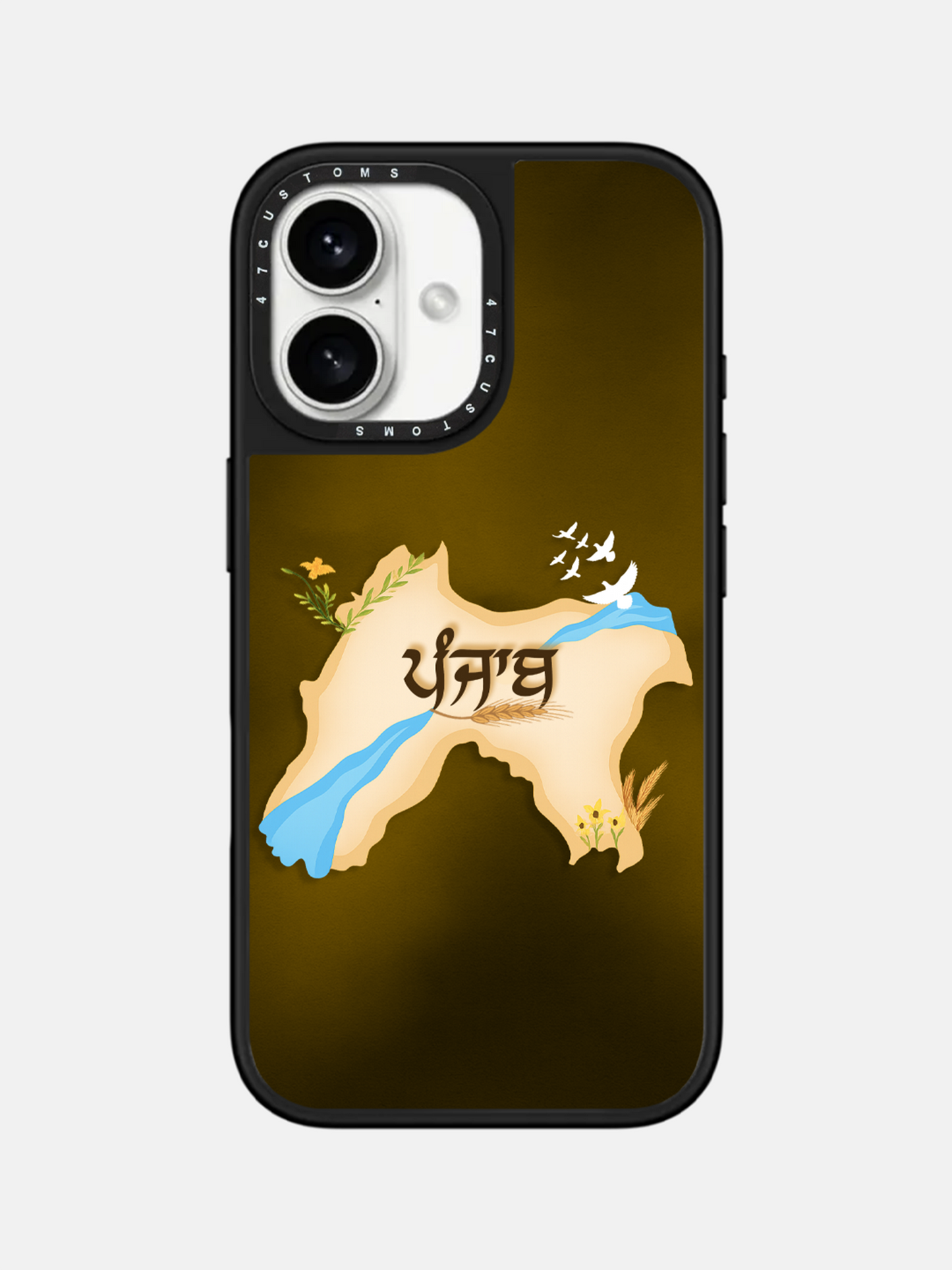 SOUL OF PANJAB GLASS CASE
