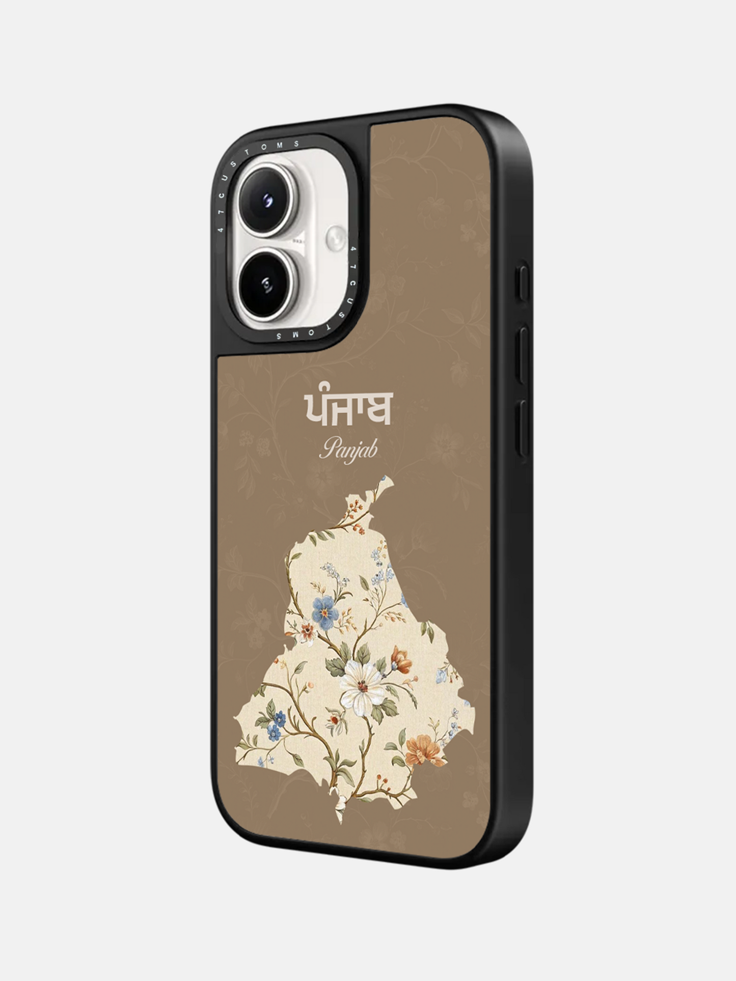 FLORAL PANJAB LIGHT GLASS CASE