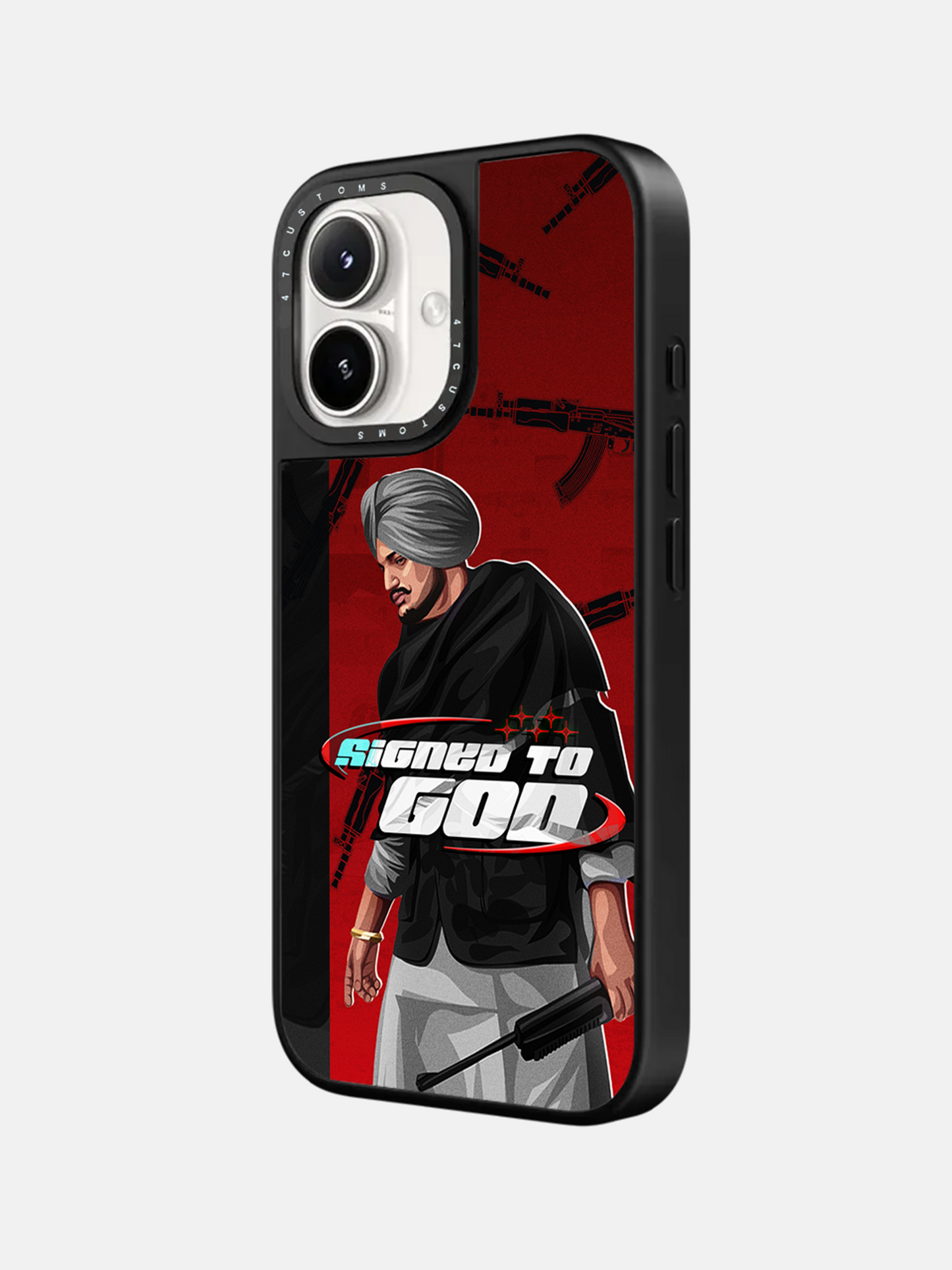 SIGNED TO GOD GLASS CASE