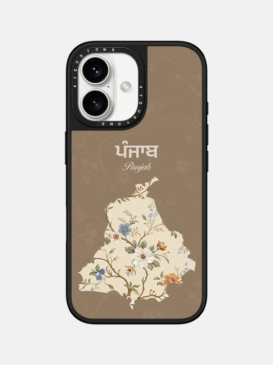FLORAL PANJAB LIGHT GLASS CASE