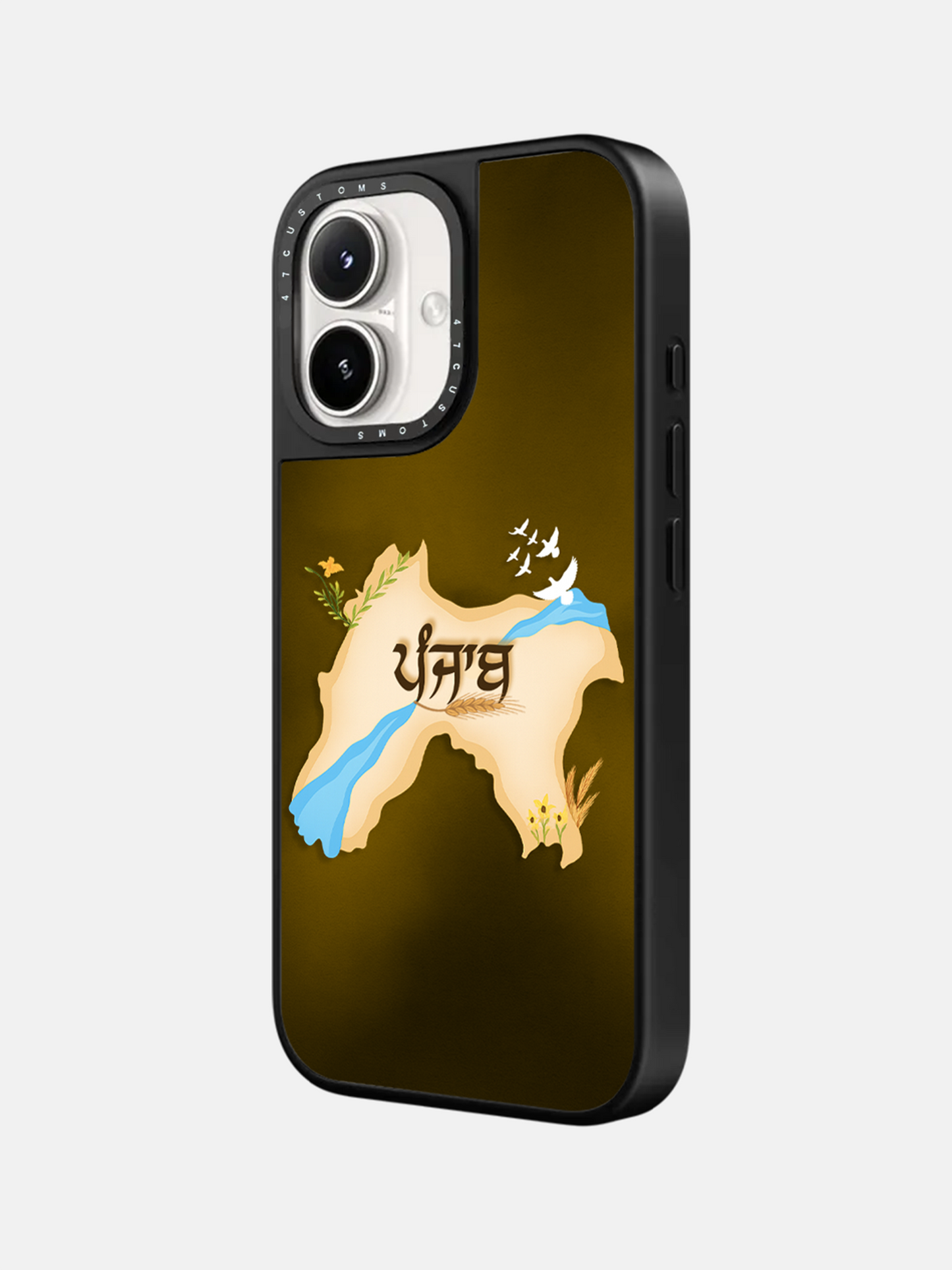 SOUL OF PANJAB GLASS CASE